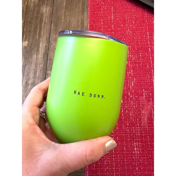 NEW Rae Dunn TOXIC HALLOWEEN WINE TUMBLER  Travel Cup Mug Stainless stee… - Picture 5 of 5